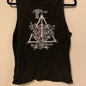 Harry Potter Deathly Hallows muscle tee